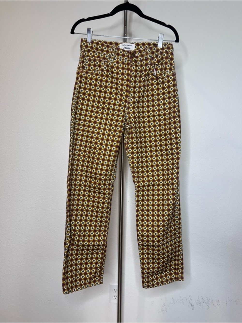 Reformation Mezzanine High Rise Straight Jeans